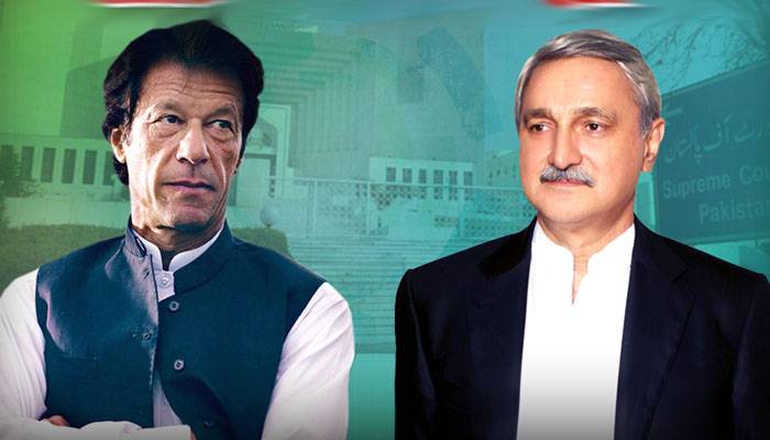 Jahngir Tareen and Imran Khan