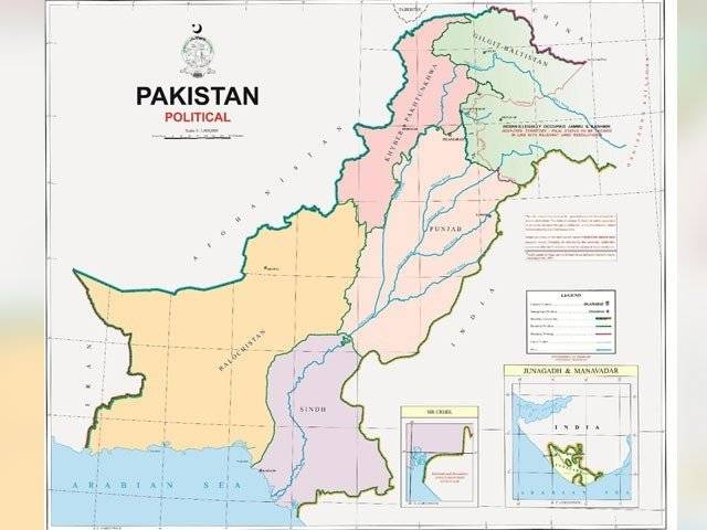 تدریسی مواد میں صرف پاکستان کا سرکاری نقشہ شامل کرنے کا فیصلہ ،خلاف ورزی پر قید اور جرمانہ ہوگا 