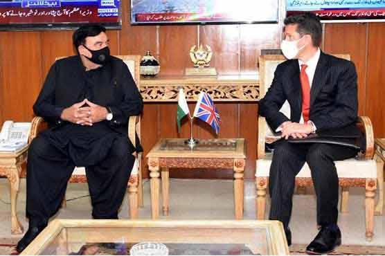 وزیر داخلہ سے برطانوی سفیر کی ملاقات، نواز شریف کی ممکنہ واپسی پر تبادلہ خیال