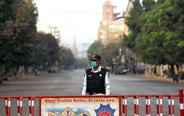 کراچی کے تین علاقوں میں سمارٹ لاک ڈاؤن نافذ، نوٹیفکیشن جاری