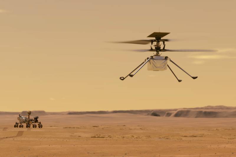  ناسا نے مریخ پر بھیجے گئے ہیلی کاپٹر کے مشن میں توسیع کا اعلان کر دیا 