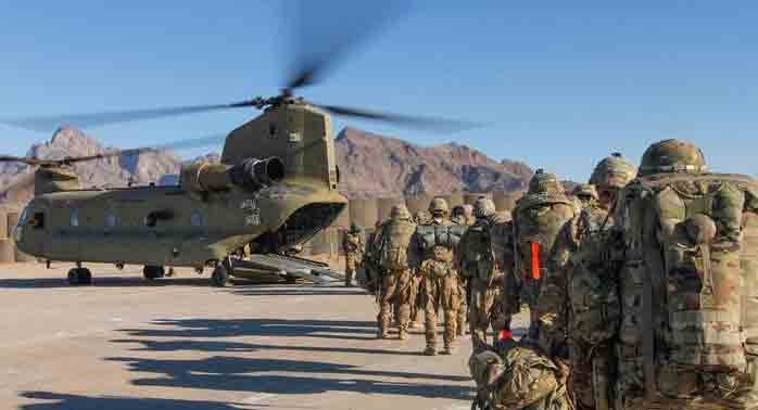  افغانستان سے امریکی افواج کے سازو سامان کی منتقلی کا سلسلہ جاری