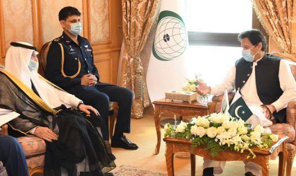 وزیراعظم عمران خان اور سیکرٹری جنرل اوآئی سی کی ملاقات 