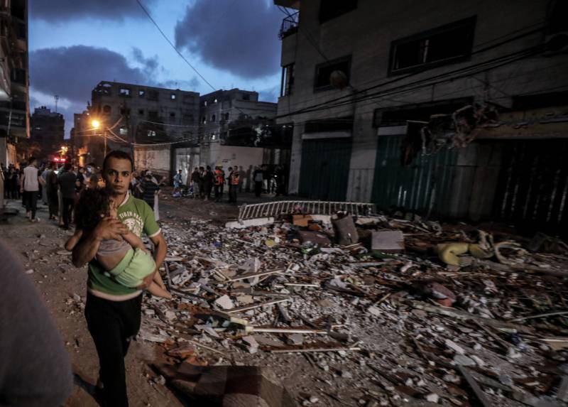 غزہ میں اسرائیلی فوج کی بمباری کے باعث 10 بچوں سمیت 35 فلسطینی شہید