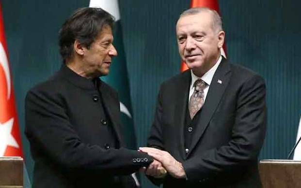 طیب اردوان اور عمران خان کا غزہ پر اسرائیلی حملے روکنے کیلئے اقوام متحدہ میں مل کر کام کرنے پر اتفاق