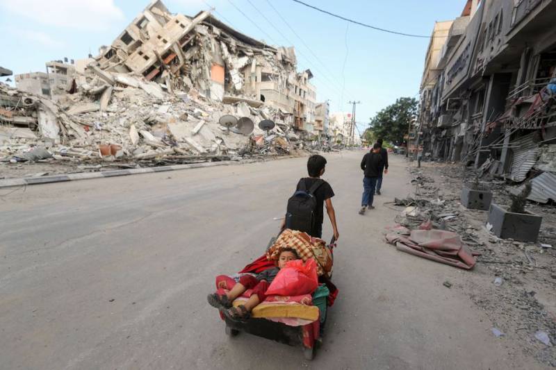 غزہ: نہتے فلسطینیوں پر اسرائیلی فضائی حملے جاری،  شہادتوں کی مجموعی  تعداد 137 ہو گئی
