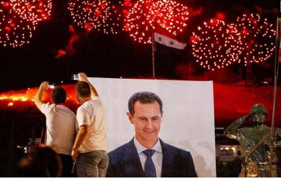 شام کے صدر چوتھی مرتبہ الیکشن جیت گئے