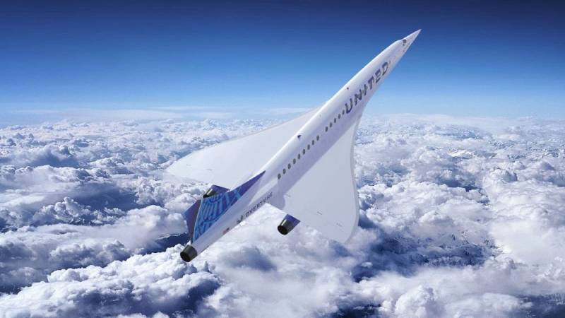 امریکی ایئر لائن کا نئے سپر سونک مسافر طیارے خریدنے کے منصوبے کا اعلان