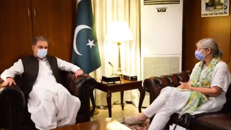 وفاقی وزیر خارجہ سے کنیڈین ہائی کمشنر کی ملاقات
