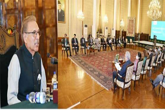  ایما زون سیلرز کی فہرست میں شمولیت سے ملکی برآمدات کو فروغ حاصل ہو گا، صدر مملکت