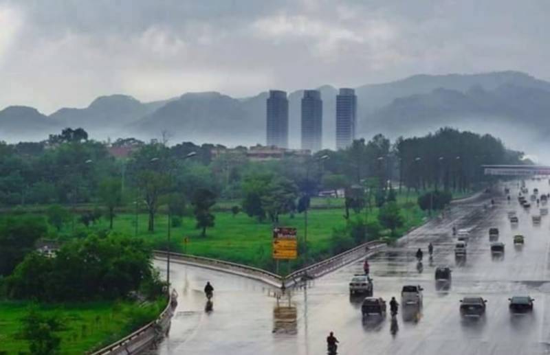 محکمہ موسمیات کی اسلام آباد سمیت ملک کے بعض علاقوں میں بارش کی پیشگوئی