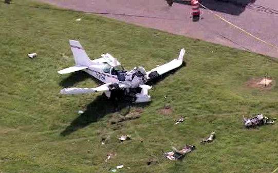فرانس میں چھوٹا مسافر طیارہ گر کر تباہ، تین افراد ہلاک، ایک زخمی