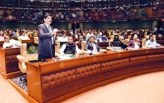 سندھ کا مالی سال 22-2021ءکا بجٹ پیش، تنخواہوں میں 20 اور پنشن میں 10 فیصد اضافہ 