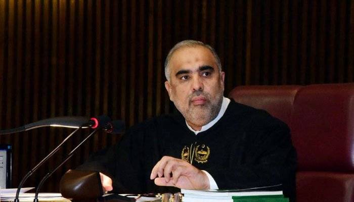 قومی اسمبلی میں ہنگامہ جمہوریت کیلئے نیک شگون نہیں: اسد قیصر