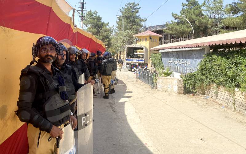 بلوچستان میں اپوزیشن نے اسمبلی کے تمام دروازے بند کر دئیے