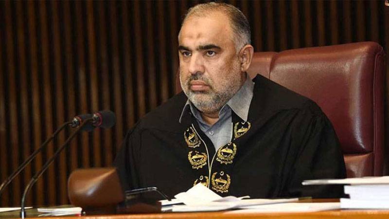 افغان سرزمین سے امریکی فوج کے انخلا پر ایوان کو اعتماد میں لیا جائے گا، اسد قیصر