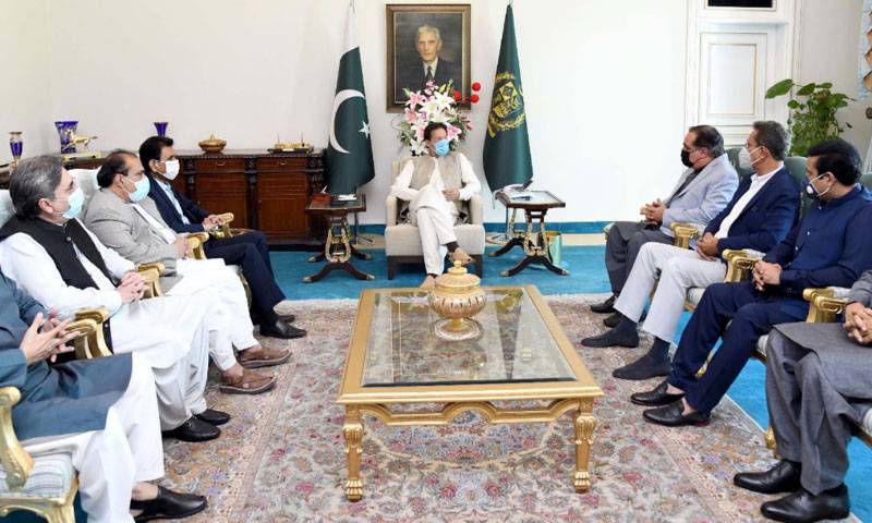 وزیراعظم سے ایم کیو ایم کے وفد کی ملاقات، کراچی کے مسائل پر گفتگو