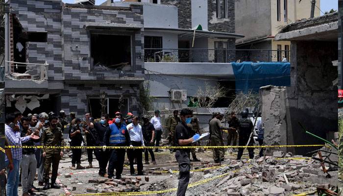 Lahore Johar Town Blast,India Raw