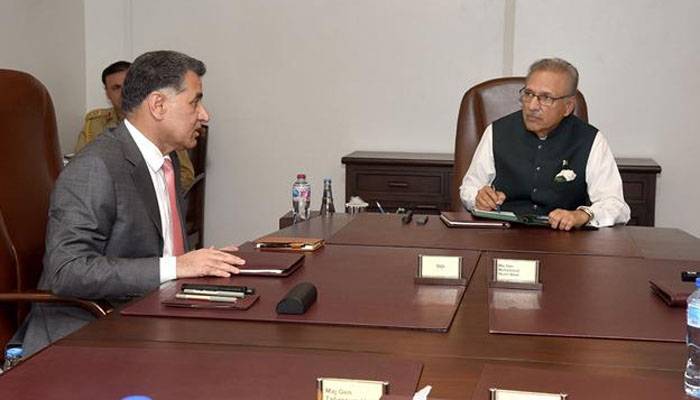 DG ISI,President Arif Alvi,Afghan Peace Process