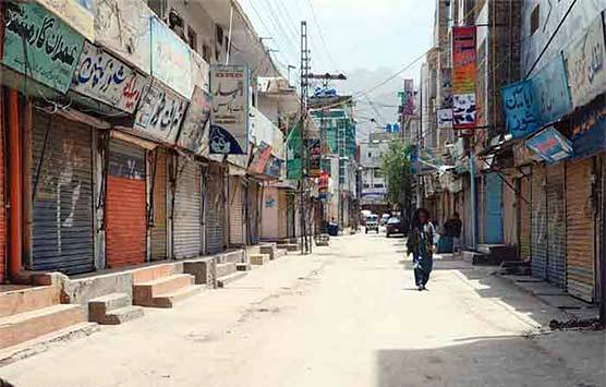 کورونا وائرس کے کیسز میں اضافہ، بلوچستان میں جمعہ کے روز کاروباری سرگرمیاں معطل رکھنے کا فیصلہ