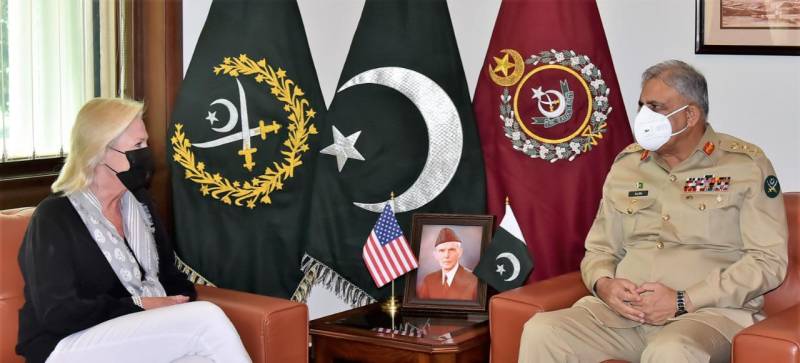 پاکستان امریکا سے دوررس تعلقات کا فروغ چاہتا ہے : آرمی چیف 