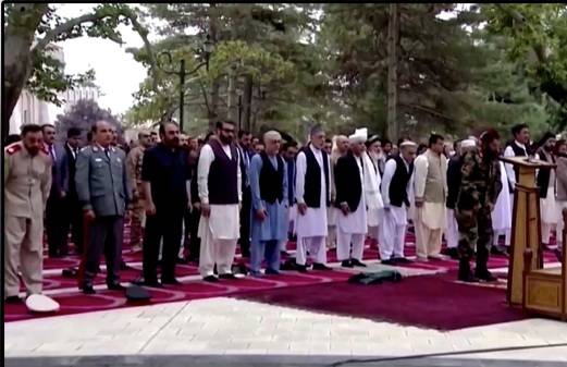 Rocket attack, Eid al-Adha, prayers, Afghan presidential palace, Ashraf Ghani, US forces, NATO