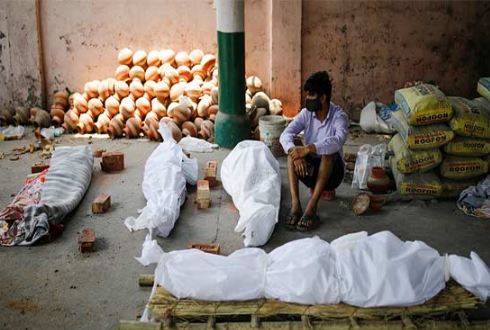 بھارت میں کورونا سے 47 لاکھ افراد موت کے منہ میں جاچکے ہیں ، امریکی رپورٹ 