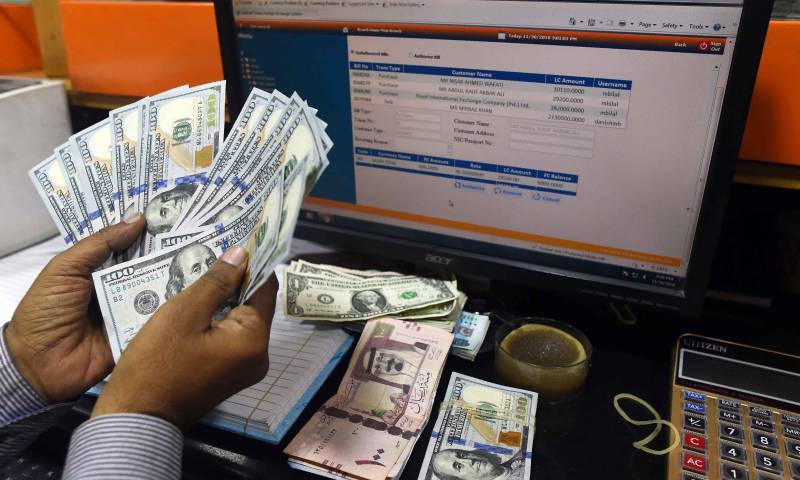 ڈالر ایک روپیہ 9 پیسے سستا، سٹاک مارکیٹ میں مندی