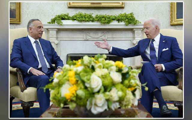 United States, President Joe Biden, forces, Iraq, PM Mustafa Al-Kadhimi