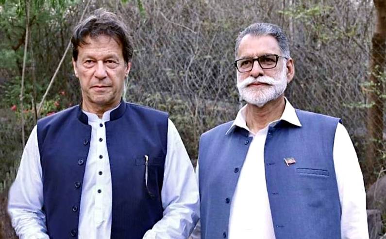 عمران خان نے سردار عبدالقیوم نیازی کو وزیراعظم آزاد کشمیر نامزد کر دیا