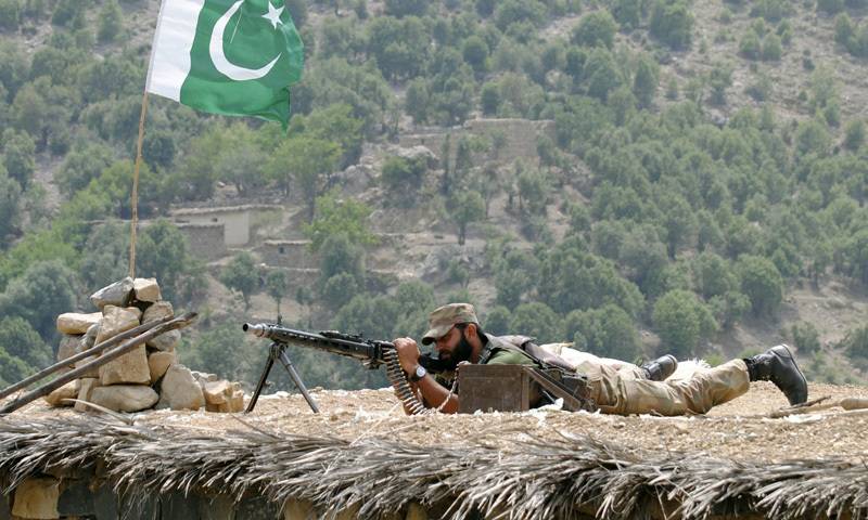 افغانستان سے دہشت گردوں کی پاک فوج کی چوکی پر فائرنگ