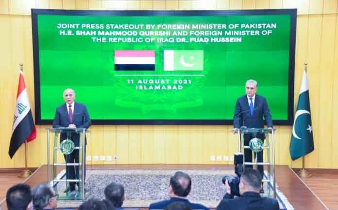 پاکستانیوں کے لیے ویزوں کے حصول میں آسانی پیدا کریں گے، عراقی وزیر خارجہ