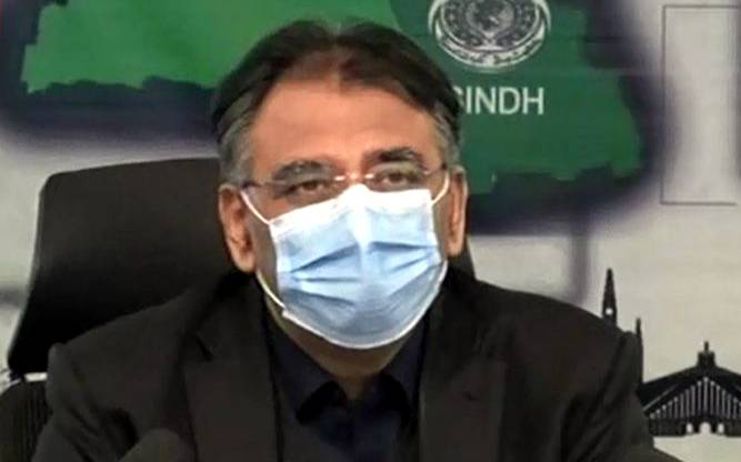 آزاد کشمیر انتخابات نے کورونا وائرس پھیلانے کا کام کیا: اسد عمر