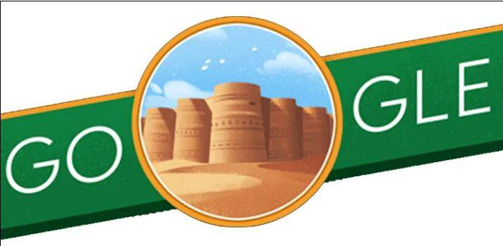 جشن آزادی کے موقع پر گوگل نے اپنا ڈوڈل پاکستان کے نام کر دیا 