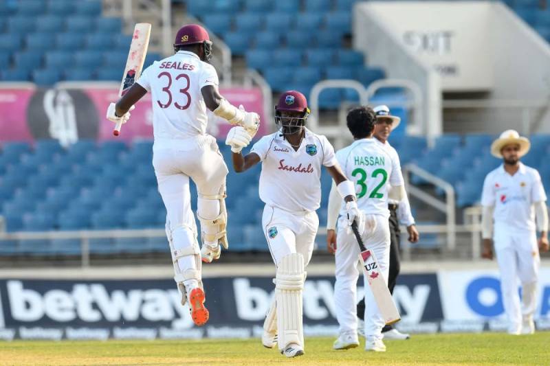 West Indies beat Pakistan in thrilling Jamaican Test