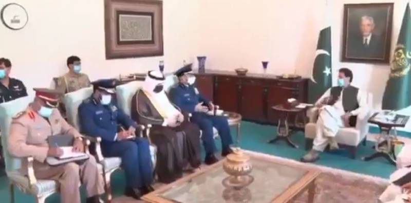 وزیر اعظم سے سعودی آرمی چیف کی ملاقات ، اہم امور پر تبادلہ خیال