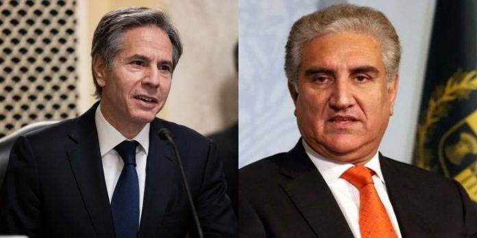Pak-US Foreign Ministers liaise, discuss the rapidly changing situation in Afghanistan