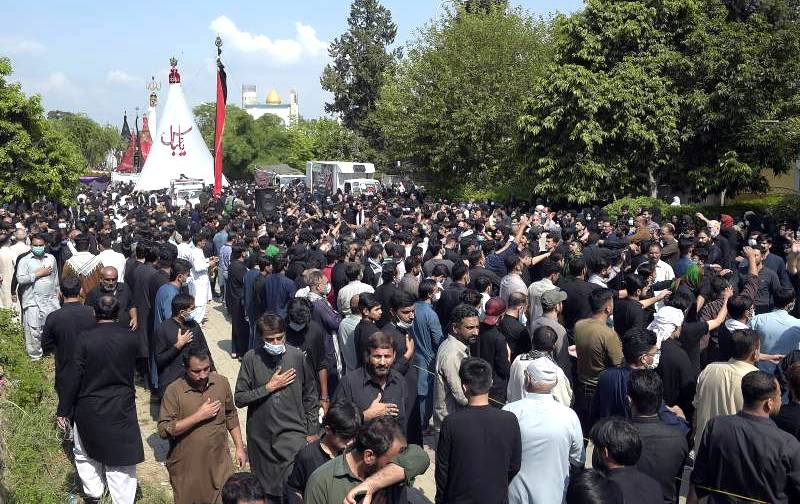 کوئٹہ میں 9 محرم الحرام کا جلوس، سیکیورٹی کے سخت انتظامات، موبائل فون سروس معطل 