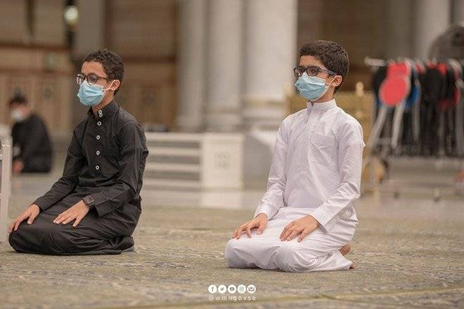مسجد نبوی میں بچوں کو داخلے کی اجازت مل گئی 