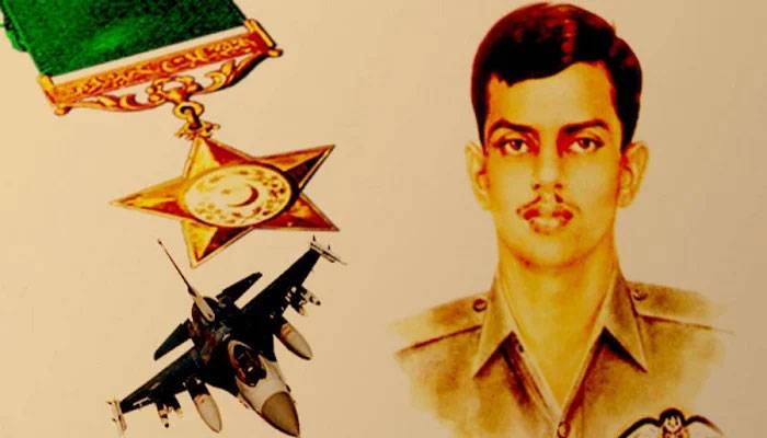 Martyrdom Day of Rashid Minhas, a Pakistan Air Force pilot who sacrificed his life for the country