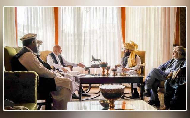 Hamid Karzai, Abdullah Abdullah, Taliban, political delegation, Kabul
