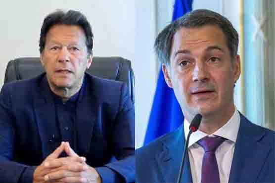وزیراعظم سے بیلجئیم کے ہم منصب کا رابطہ، اہم امور پر تبادلہ خیال