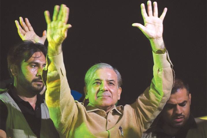 مسلم لیگ ن کو اقتدار ملا تو قومی حکومت بنائیں گے : شہباز شریف کا بڑا اعلان