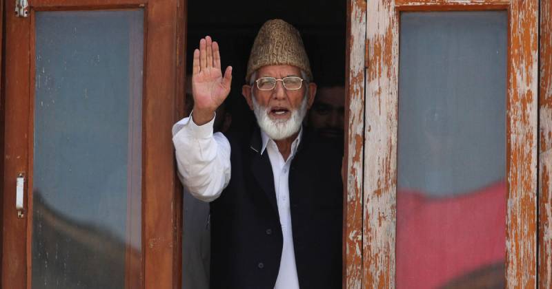 Tehreek-e-Azadi Kashmir leader Syed Ali Shah Gilani buried