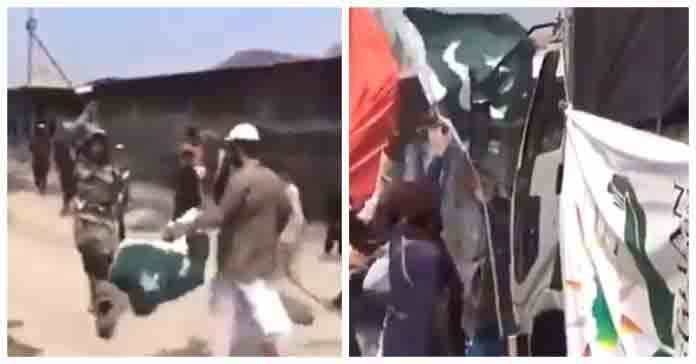  پاکستانی پرچم اتارنے پر قیادت غصے میں ہے، ملوث افراد کو سزا دی جائے گی، ذبیح اللہ مجاہد