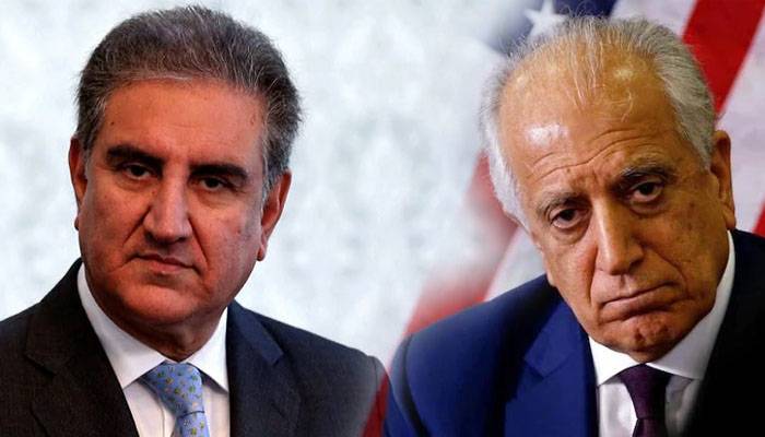 Shah Mehmood Qureshi ,Zalmy Khalilzad,Afghanistan,Kabul,US Forces,Afghan Peace Process