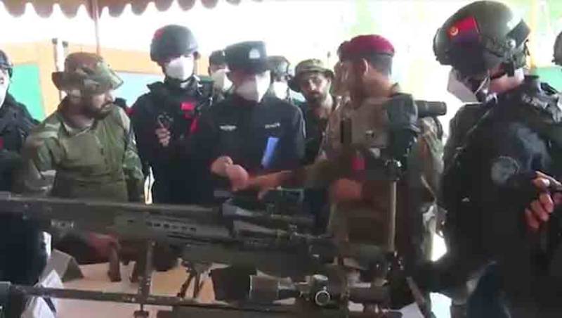 پبی میں مشترکہ انسداد دہشت گردی مشقیں، چینی پیپلز لبریشن آرمی کی شرکت