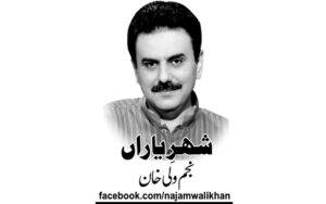 Najam Wali Khan, Daily Naibaat newspaper, Pakistan, Lahore, e-paper