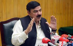 جو ہتھیار پھینک دے اس سے مذاکرات ہوسکتے ہیں : شیخ رشید 