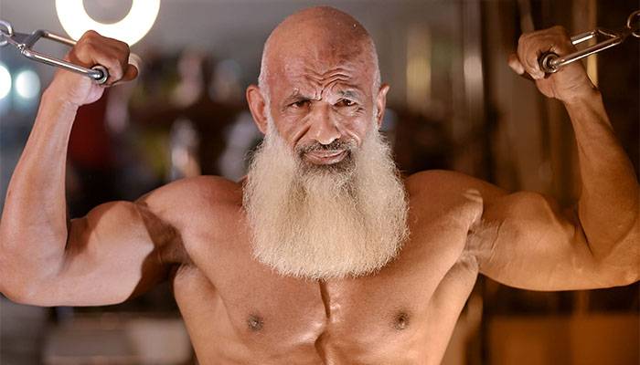 World Champion Gold Medalist ,60-year-old bodybuilder,Mr. Pakistan,Ustad Abdul Waheed
